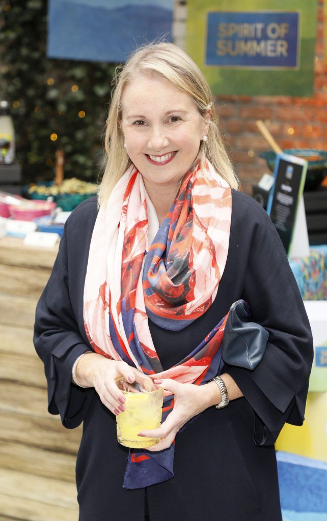 Jane McDonnell at the launch of the M&S Mediterranean inspired Spirit of Summer Food and Drink Collection at The Woollen Mills Rooftop Terrace, Dublin 1 (13th June 2017). The event was attended by 60 of Ireland's well known foodies and influencers. Photo by Kieran Harnett #SUMMER17MANDS