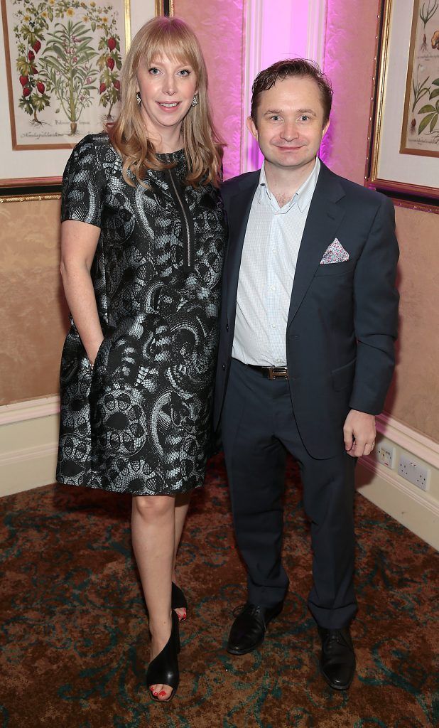 Tara Reynolds and Andy Reynolds pictured at the Respect Summer Lunch in the Intercontinental Hotel in Ballsbridge, Dublin. Picture by Brian McEvoy