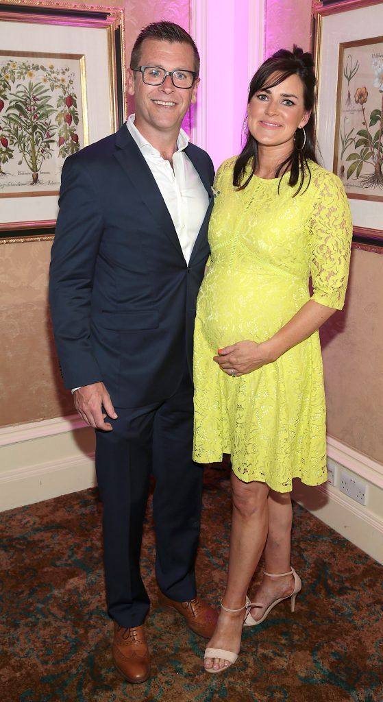 Niall Gunne and Yvonne Gunne pictured at the Respect Summer Lunch in the Intercontinental Hotel in Ballsbridge, Dublin. Picture by Brian McEvoy
