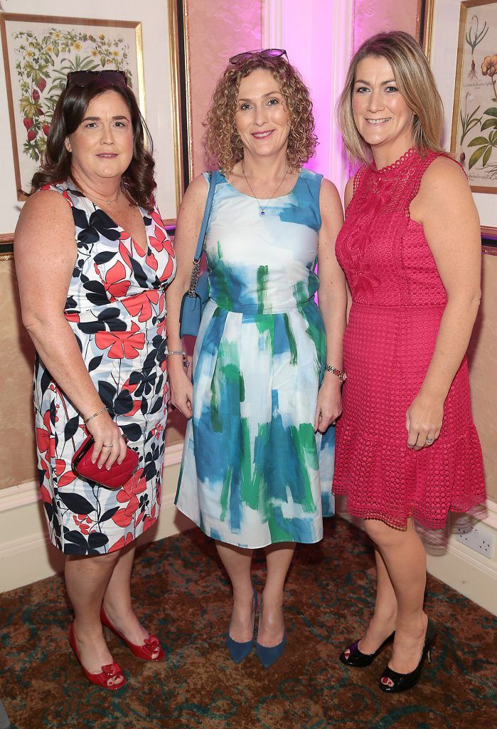 Marina Rapley, Fiona Kavanagh and Michelle O Connor pictured at the Respect Summer Lunch in the Intercontinental Hotel in Ballsbridge, Dublin. Picture by Brian McEvoy