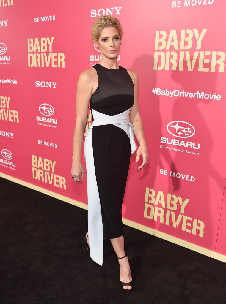 Actress Ashley Greene attends the premiere of Sony Pictures' "Baby Driver" at Ace Hotel on June 14, 2017 in Los Angeles, California.  (Photo by Alberto E. Rodriguez/Getty Images)