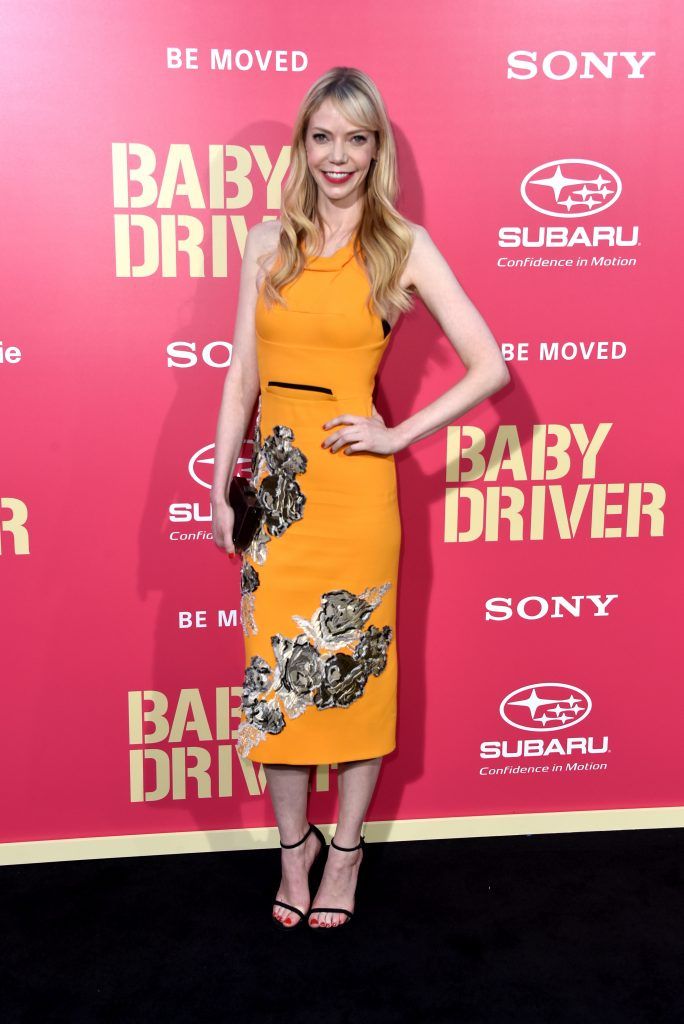 Actress Riki Lindhome arrives at the Premiere of Sony Pictures' "Baby Driver" at Ace Hotel on June 14, 2017 in Los Angeles, California.  (Photo by Frazer Harrison/Getty Images)
