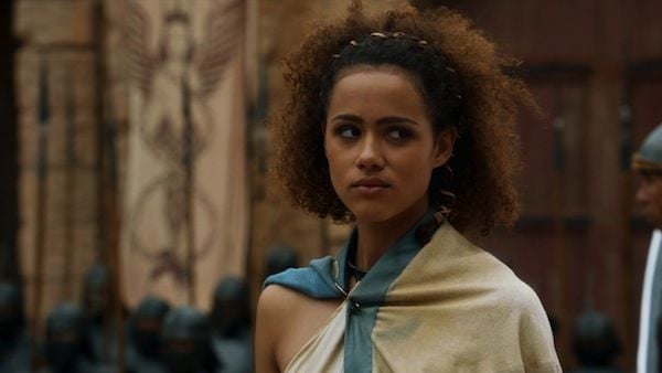 Nathalie Emmanuel as Missandei in Game of Thrones (Photo courtesy of HBO)