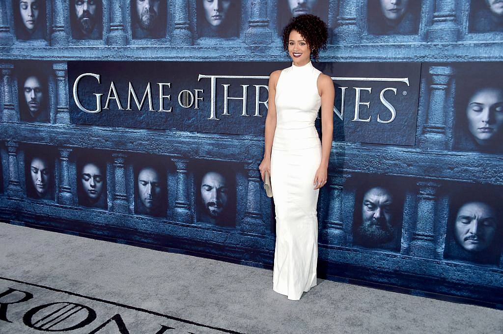 Nathalie Emmanuel attends the premiere of HBO's "Game Of Thrones" Season 6 at TCL Chinese Theatre on April 10, 2016 in Hollywood, California.  (Photo by Alberto E. Rodriguez/Getty Images)