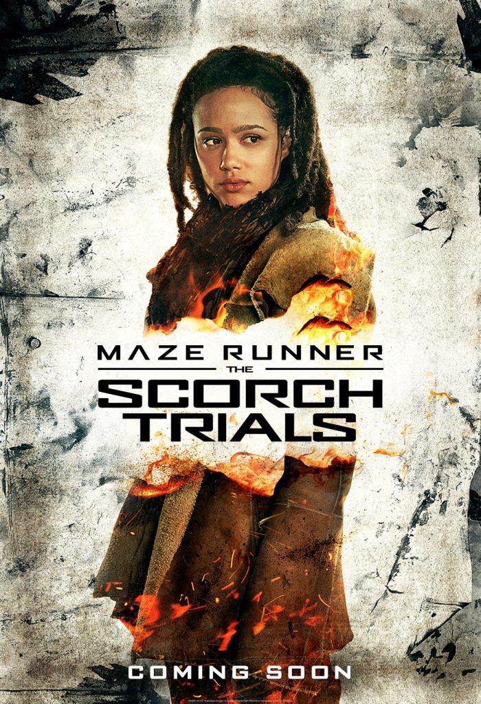 Nathalie Emmanuel as Harriet in Maze Runner: The Scorch Trials (Photo courtesy of 20th Century Fox)