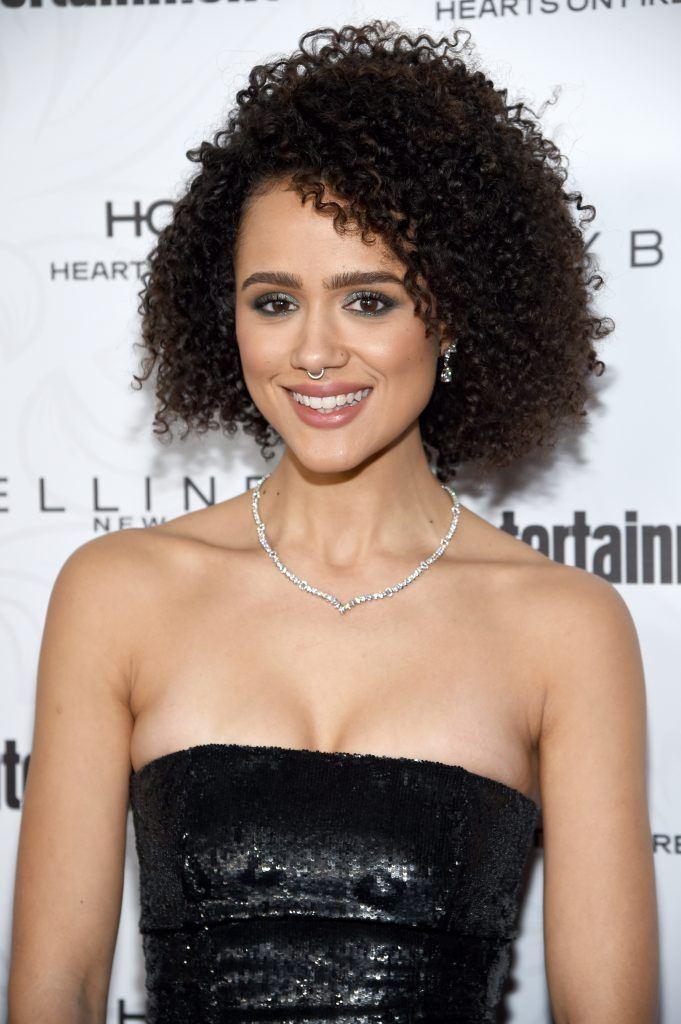 Nathalie Emmanuel attends the Entertainment Weekly Celebration of SAG Award Nominees sponsored by Maybelline New York at Chateau Marmont on January 28, 2017 in Los Angeles, California.  (Photo by Dimitrios Kambouris/Getty Images for Entertainment Weekly)