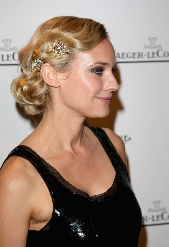 Diane Kruger attends the Jaeger Le Coultre Host Celebration Party in Venice during day 3 of the 64th Venice Film Festival on August 31, 2007 in Venice, Italy.  (Photo by MJ Kim/Getty Images)