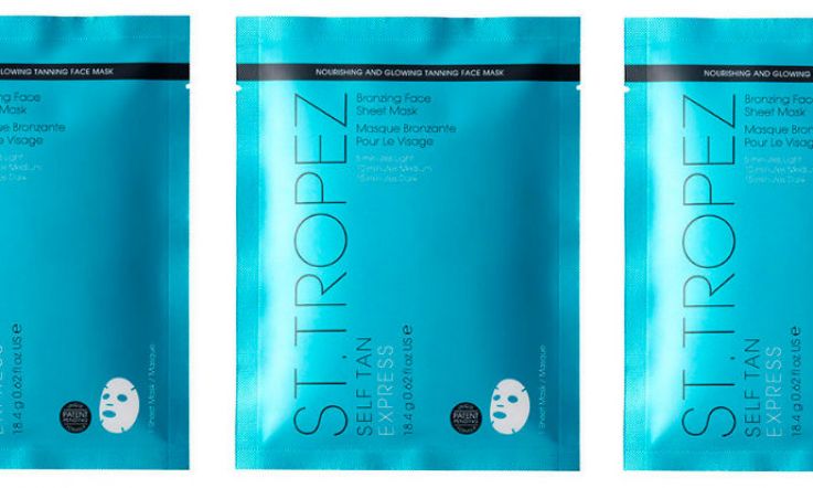 Product of the Day: St. Tropez Self Tan Bronzing Express Face Sheet Mask