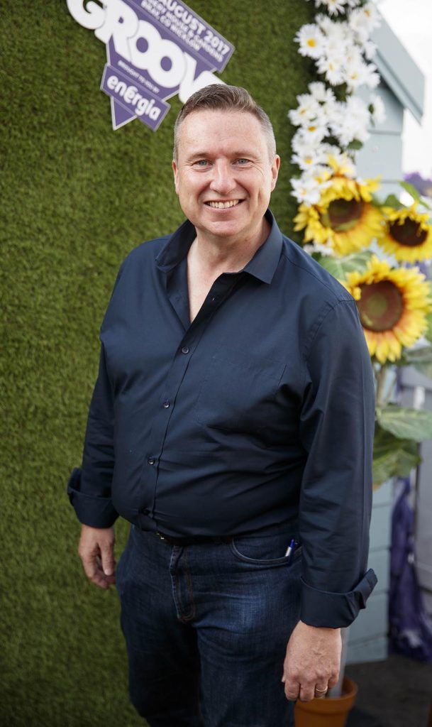 Shay Byrne pictured at the launch of the Groove Festival 2017 brought to you by Energia, taking place at Killruddery House & Gardens, Co Wicklow on August 19th and 20th 2017. Picture by Andres Poveda