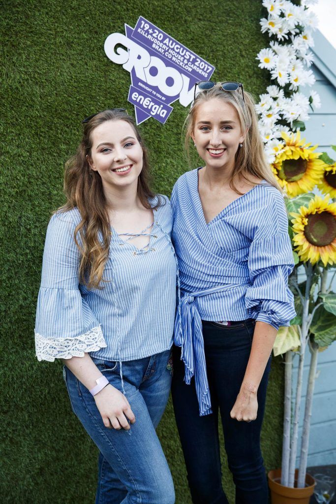 Naithi Liddy and Eva Cullen pictured at the launch of the Groove Festival 2017 brought to you by Energia, taking place at Killruddery House & Gardens, Co Wicklow on August 19th and 20th 2017. Picture by Andres Poveda