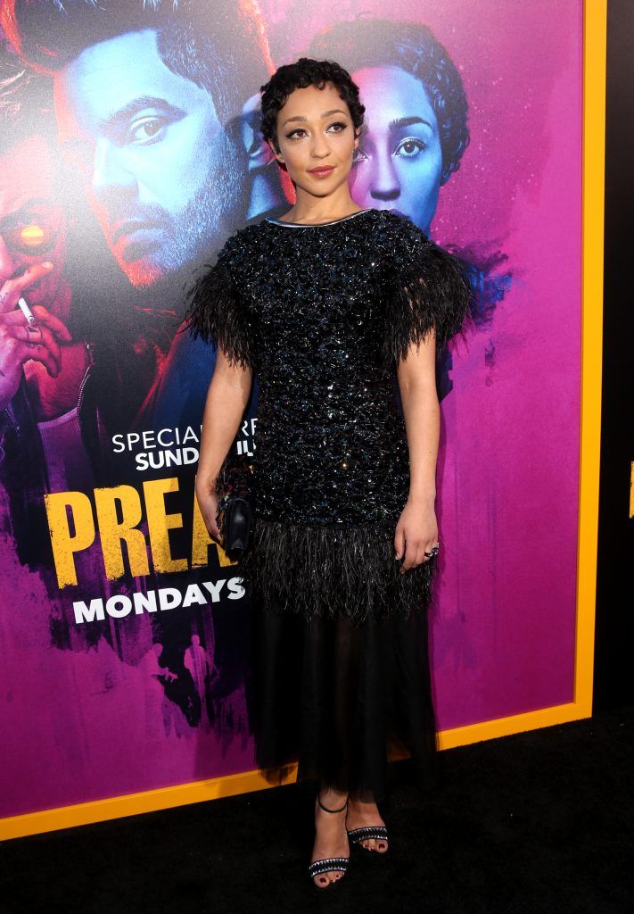 Actress Ruth Negga attends AMC's "Preacher" Season 2 Premiere at the Theater at the Ace Hotel  on June 20, 2017 in Los Angeles, California.  (Photo by Jesse Grant/Getty Images for AMC)