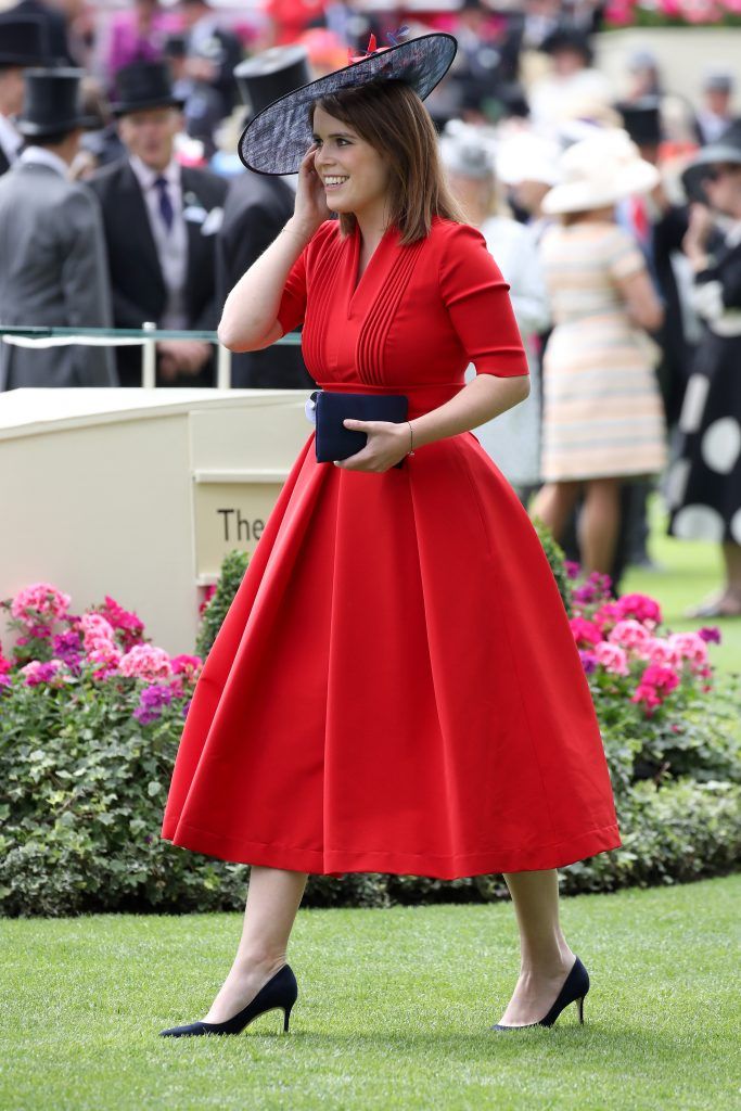 Princess Eugenie of York is seen in the Parade Ring as she attends Royal Ascot 2017 at Ascot Racecourse on June 22, 2017 in Ascot, England.  (Photo by Chris Jackson/Getty Images)