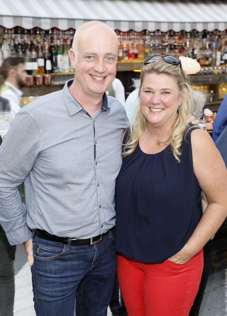 Bob and Siobhan Mooney at the Optimise Design 10th Birthday Party held at House on Leeson St. Photo by Kieran Harnett