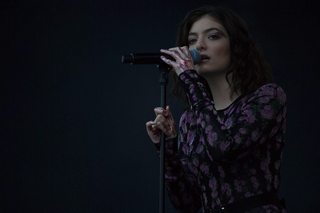Lorde performs on day 2 of the Glastonbury Festival 2017 at Worthy Farm, Pilton on June 23, 2017 in Glastonbury, England.  (Photo by Ian Gavan/Getty Images)