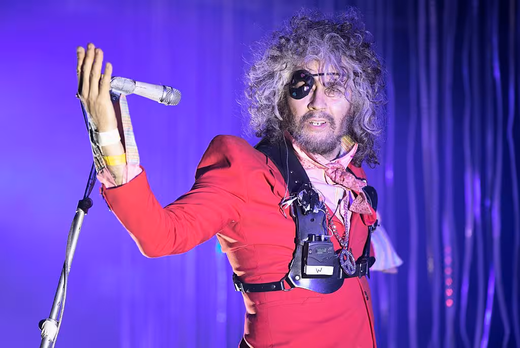 The Flaming Lips perform at The Park at the Glastonbury Festival site at Worthy Farm in Pilton on June 23, 2017 near Glastonbury, England. Glastonbury Festival of Contemporary Performing Arts is the largest greenfield festival in the world. It was started by Michael Eavis in 1970 when several hundred hippies paid just £1, and now attracts more than 175,000 people.  (Photo by Matt Cardy/Getty Images)