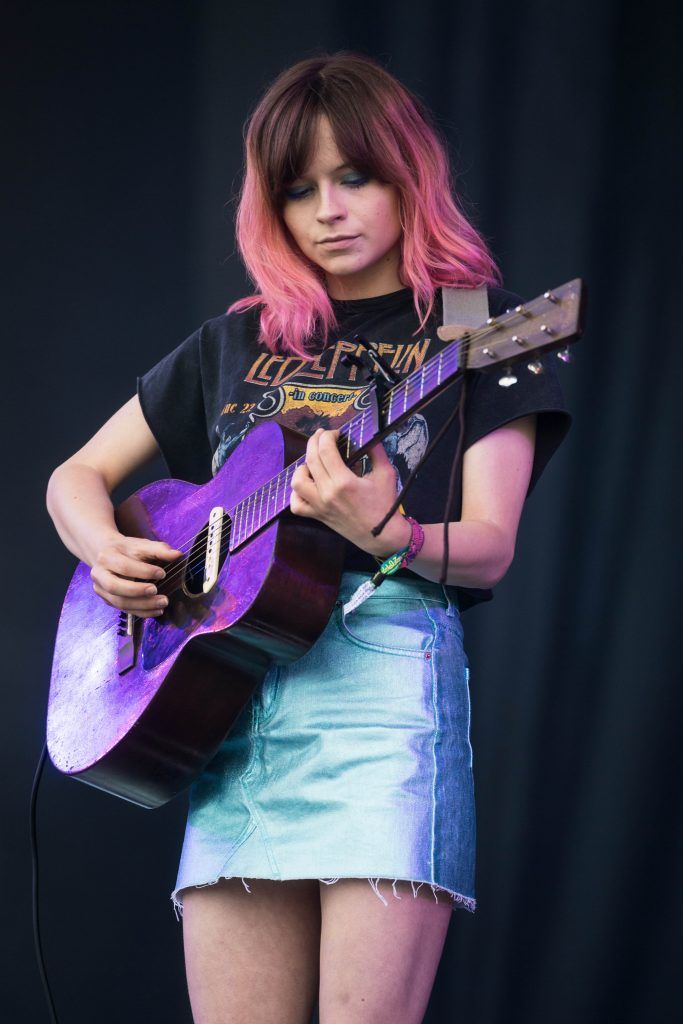 Gabrielle Aplin performs on the Other Stage during day 3 of the Glastonbury Festival 2017 at Worthy Farm, Pilton on June 24, 2017 in Glastonbury, England.  (Photo by Ian Gavan/Getty Images)