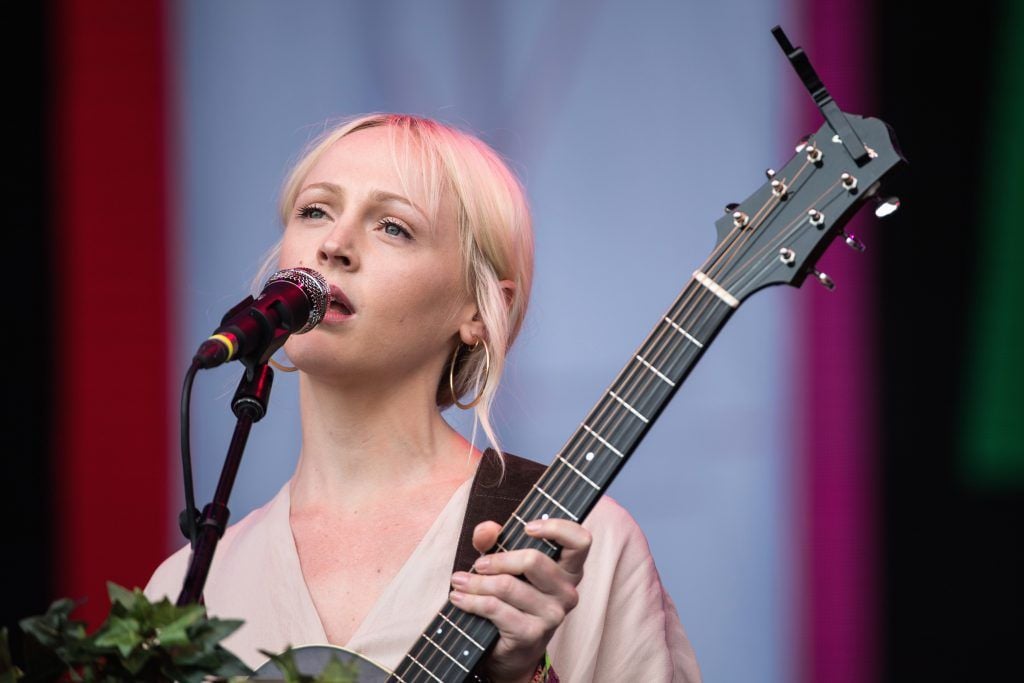 Laura Marling performs on day 4 of the Glastonbury Festival 2017 at Worthy Farm, Pilton on June 25, 2017 in Glastonbury, England.  (Photo by Ian Gavan/Getty Images)