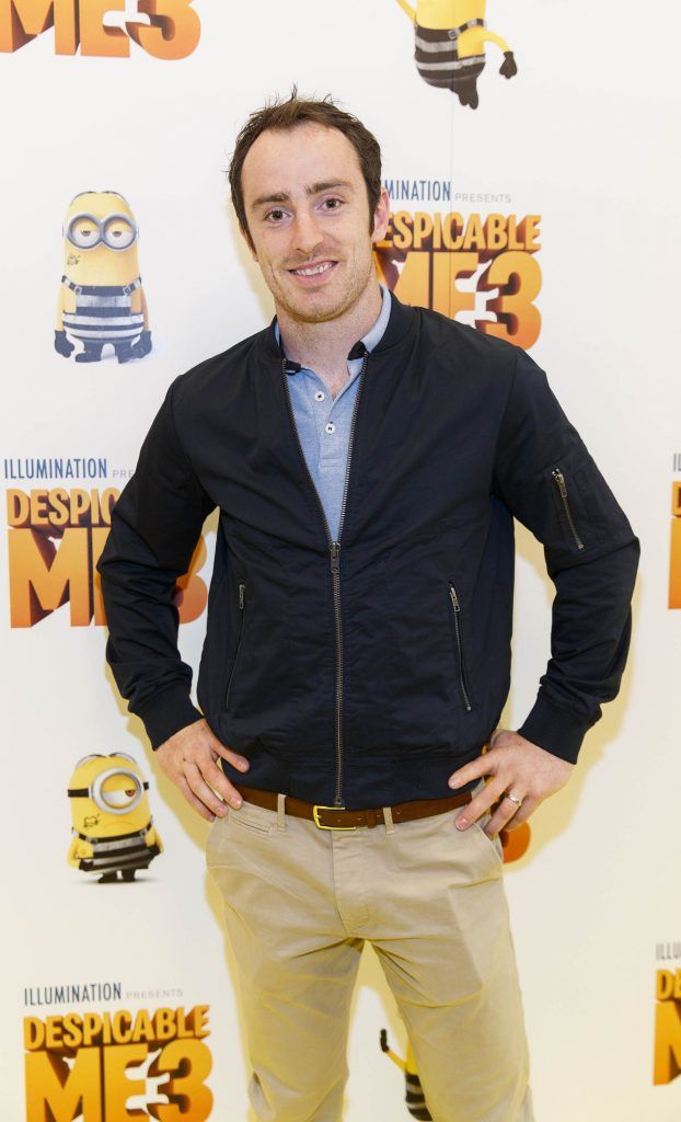 Ryan O'Dwyer Dublin GAA hurler is pictured at the Universal Pictures Irish premiere screening of Despicable Me 3 at the Savoy Cinema, Dublin. Despicable Me 3 is in cinema across Ireland on Friday, June 30th. Picture Andres Poveda