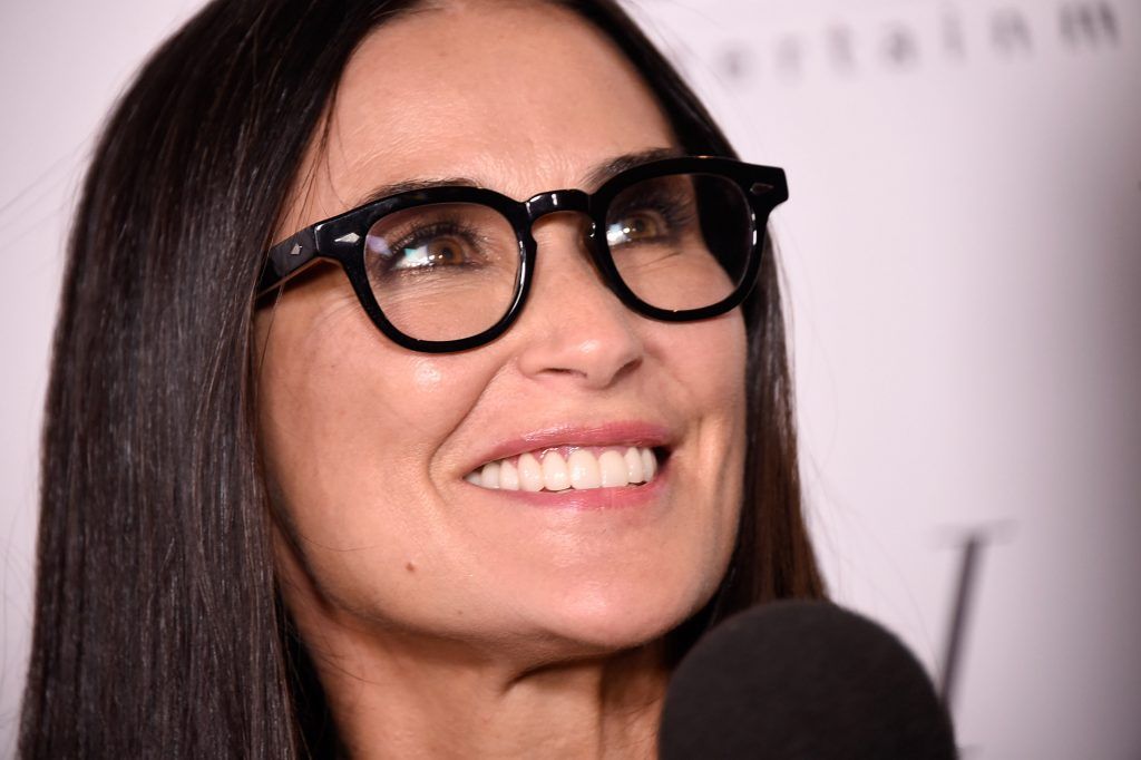 Demi Moore attends the "Blind" premiere at Landmark Sunshine Cinema on June 26, 2017 in New York City.  (Photo by Dimitrios Kambouris/Getty Images)