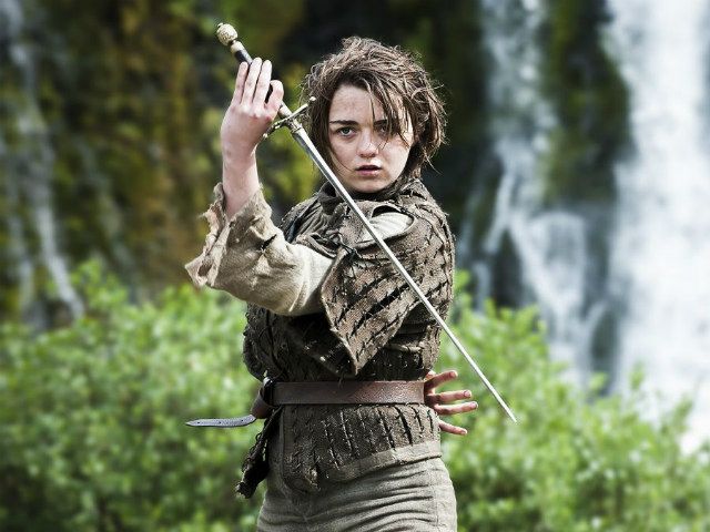 Maisie Williams as Arya Stark (Photo courtesy of HBO)