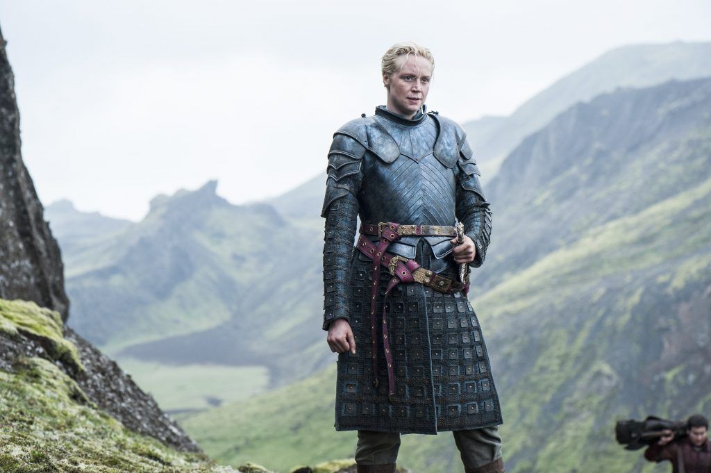 Gwendoline Christie as Brienne of Tarth (Photo courtesy of HBO)