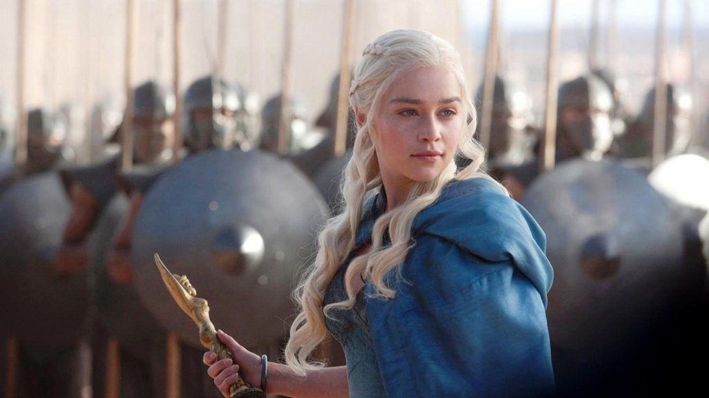 Emilia Clarke as Daenerys Targaryen (Photo courtesy of HBO)