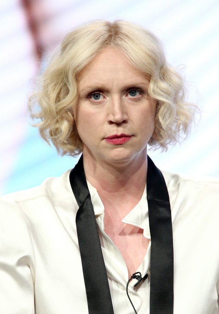Actor Gwendoline Christie speaks onstage during the Sundance TV portion of the 2017 Summer Television Critics Association Press Tour at The Beverly Hilton Hotel on July 29, 2017 in Beverly Hills, California.  (Photo by Tommaso Boddi/Getty Images for AMC)