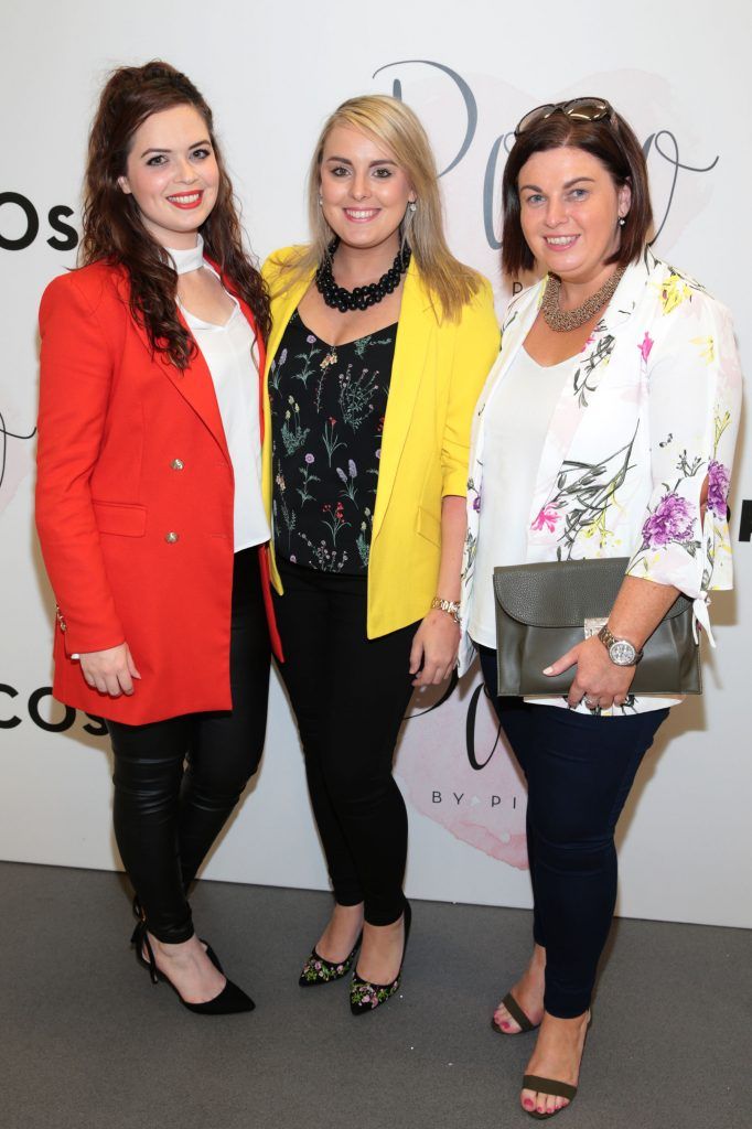 Eva Spitere,Niamh Huster and Donna Mannion at the opening of Pippa O'Connor's POCO by Pippa Pop Up shop at Mahon Point Shopping Centre, Cork. Picture: Brian McEvoy