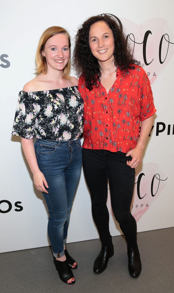 Denise O Donoghue and Roisin Burke at the opening of Pippa O'Connor's POCO by Pippa Pop Up shop at Mahon Point Shopping Centre, Cork. Picture: Brian McEvoy