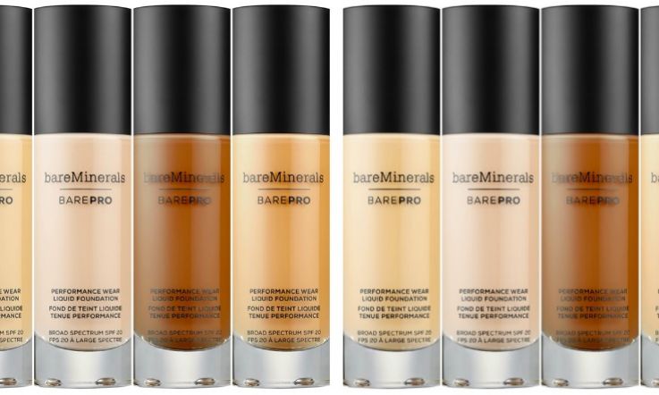 Bare Minerals' new BarePro foundation fits skin like a dream