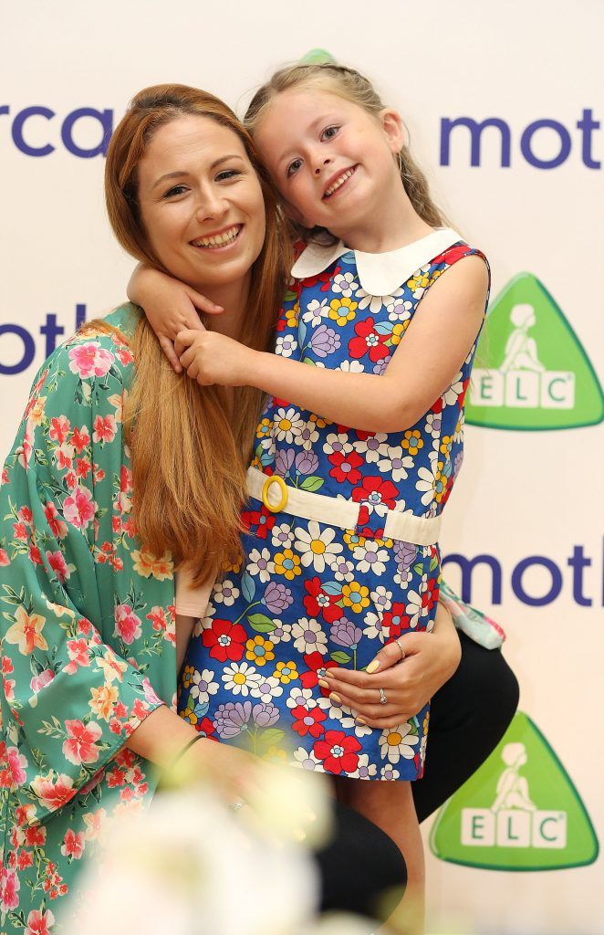 Alison Balfe and her daughter Matilda pictured at the Mothercare A/W'17 launch at the Wood Quay venue in Dublin. Pic by Julien Behal