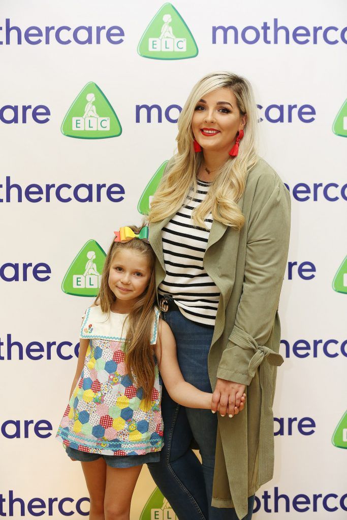 Kelly Fitzsimmons and her daughter Ella May 7yrs pictured at the Mothercare A/W'17 launch at the Wood Quay venue in Dublin. Pic by Julien Behal