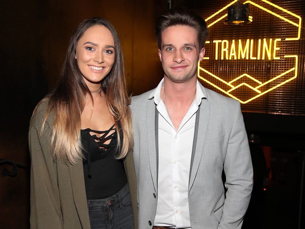 Sinead Whyte and Nico Hehir pictured at the opening of the new Tramline Venue on Hawkins Street, Dublin. Picture by Brian McEvoy