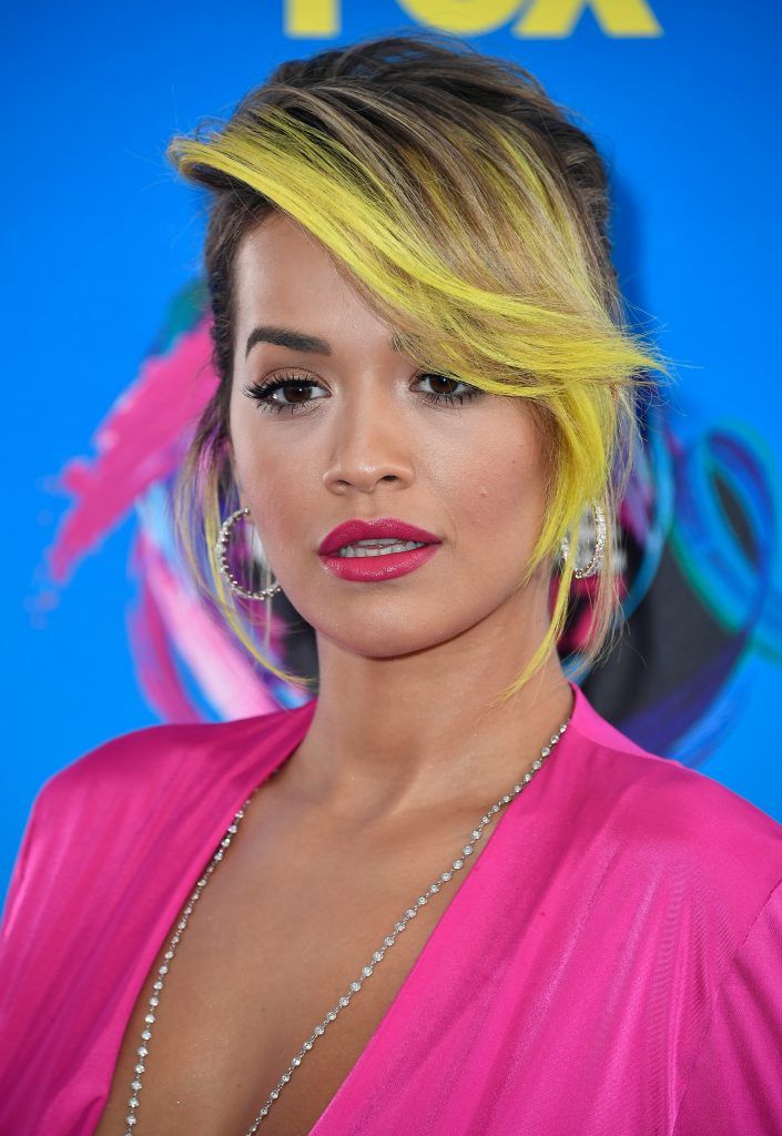 Rita Ora attends the Teen Choice Awards 2017 at Galen Center on August 13, 2017 in Los Angeles, California.  (Photo by Frazer Harrison/Getty Images)