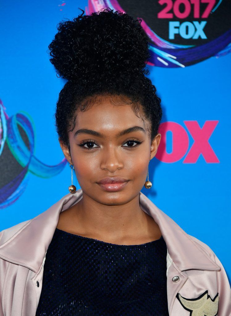 Yara Shahidi attends the Teen Choice Awards 2017 at Galen Center on August 13, 2017 in Los Angeles, California.  (Photo by Frazer Harrison/Getty Images)
