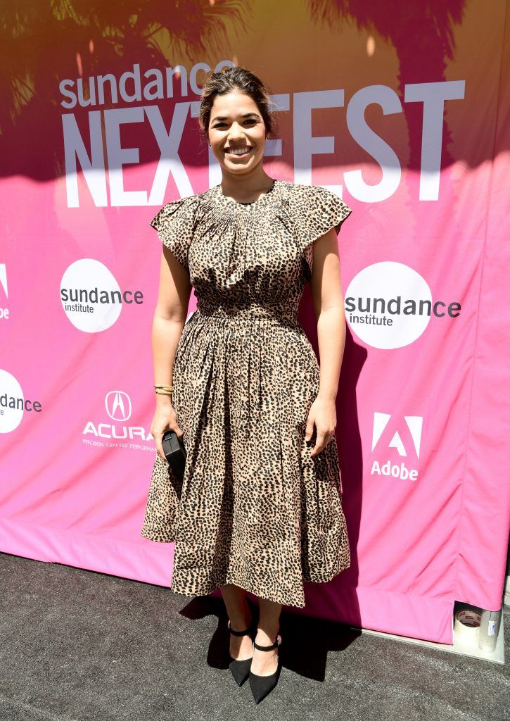 Actor America Ferrera attends 2017 Sundance NEXT FEST at The Theater at The Ace Hotel on August 12, 2017 in Los Angeles, California.  (Photo by Emma McIntyre/Getty Images for Sundance)