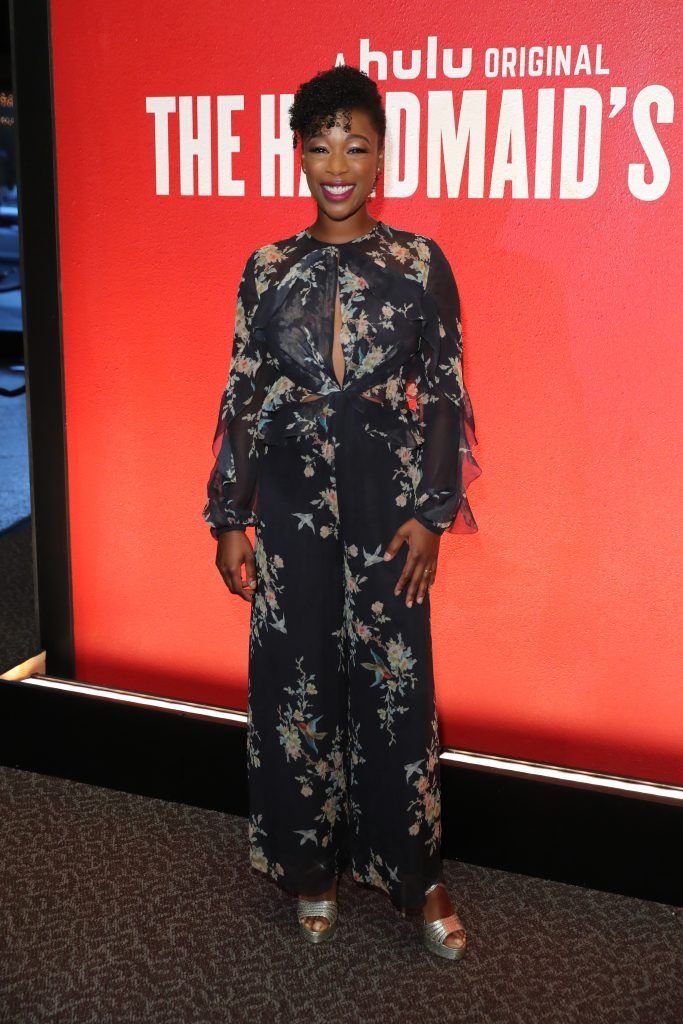 Actress Samira Wiley attends the FYC Event For Hulu's "The Handmaid's Tale" at DGA Theater on August 14, 2017 in Los Angeles, California.  (Photo by Neilson Barnard/Getty Images)