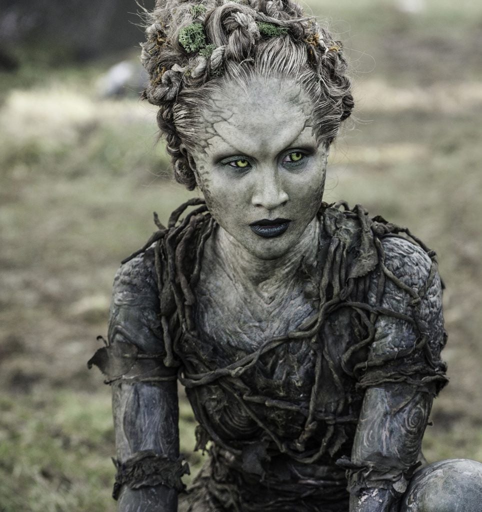 Leaf - When she returned she had different prosthetics and a different face, this time she was played by Asian actress Kae Alexander. (Photo courtesy of HBO)