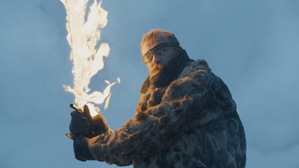 Beric Dondarrion - Richard Dormer was the replacement as the role got bigger. (Photo courtesy of HBO)