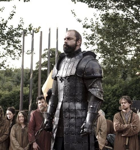 Gregor 'The Mountain' Clegane -Conan Stevens portrayed him in season one when he fought his brother Sandor in front of crowds at a tournament. (Photo courtesy of HBO)