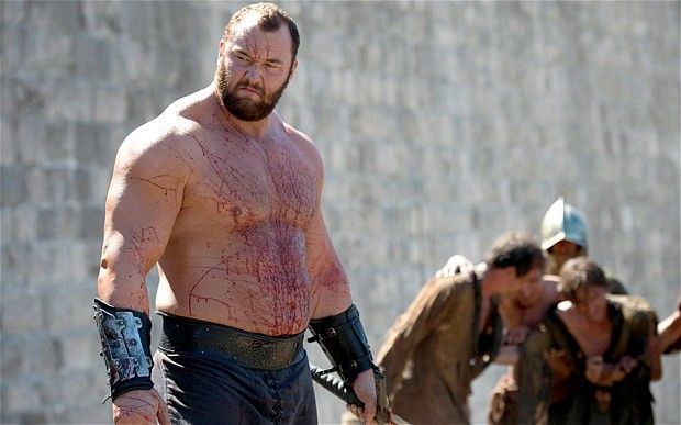 Gregor 'The Mountain' Clegane - From season four through to seven he was played by Icelandic actor Hafbor Julius Bjornsson as he underwent his transformation into Cersei's terrifying bodyguard. (Photo courtesy of HBO)