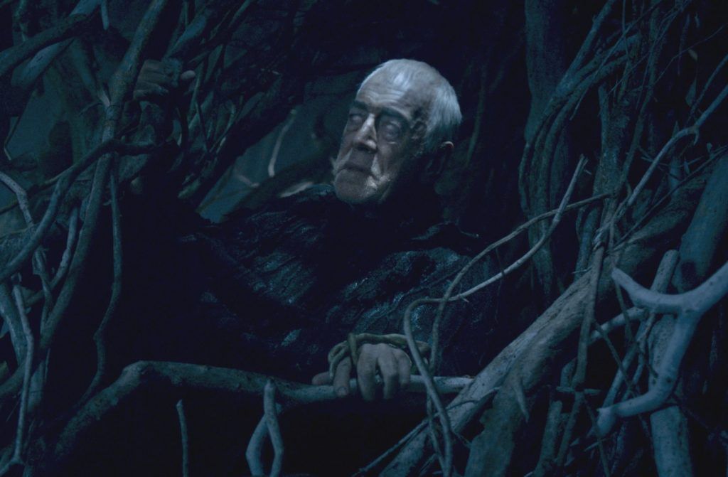 Three Eyed Raven - As the role got bigger it was taken over by well known actor Max von Sydow. (Photo courtesy of HBO)