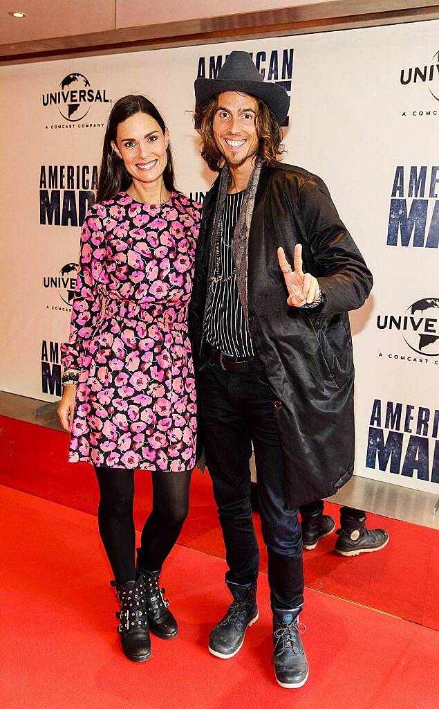 Alison Canavan and Dylan Townsend pictured at the Universal Pictures special preview screening of American Made at the Light House Cinema, Dublin (22nd August 2017). Photo by Andres Poveda