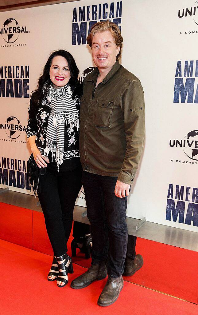 Triona McCarthy and Will White pictured at the Universal Pictures special preview screening of American Made at the Light House Cinema, Dublin (22nd August 2017). Photo by Andres Poveda