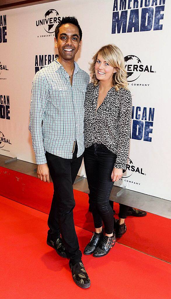 Clint Drieberg and Elaine Leonard pictured at the Universal Pictures special preview screening of American Made at the Light House Cinema, Dublin (22nd August 2017). Photo by Andres Poveda