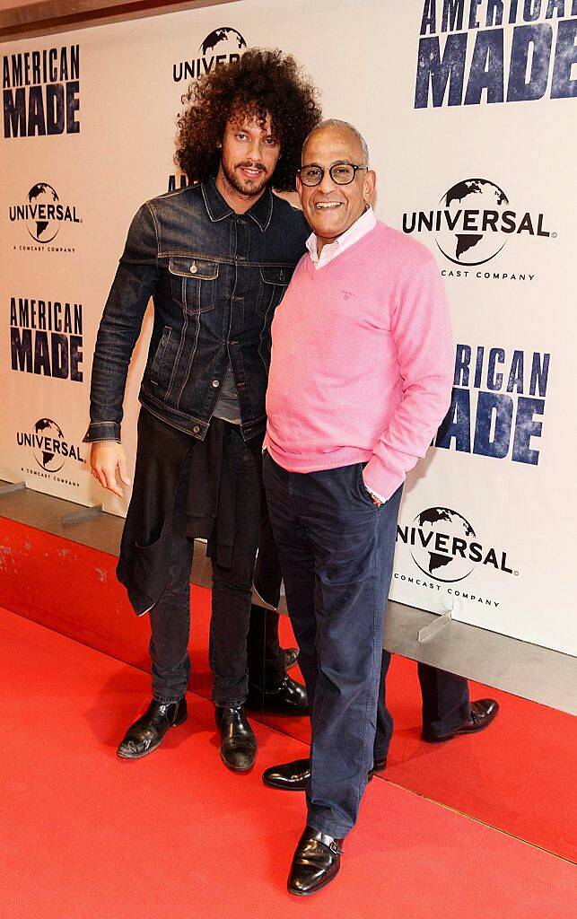 Carl Shaaban and Mimi Shaaban pictured at the Universal Pictures special preview screening of American Made at the Light House Cinema, Dublin (22nd August 2017). Photo by Andres Poveda