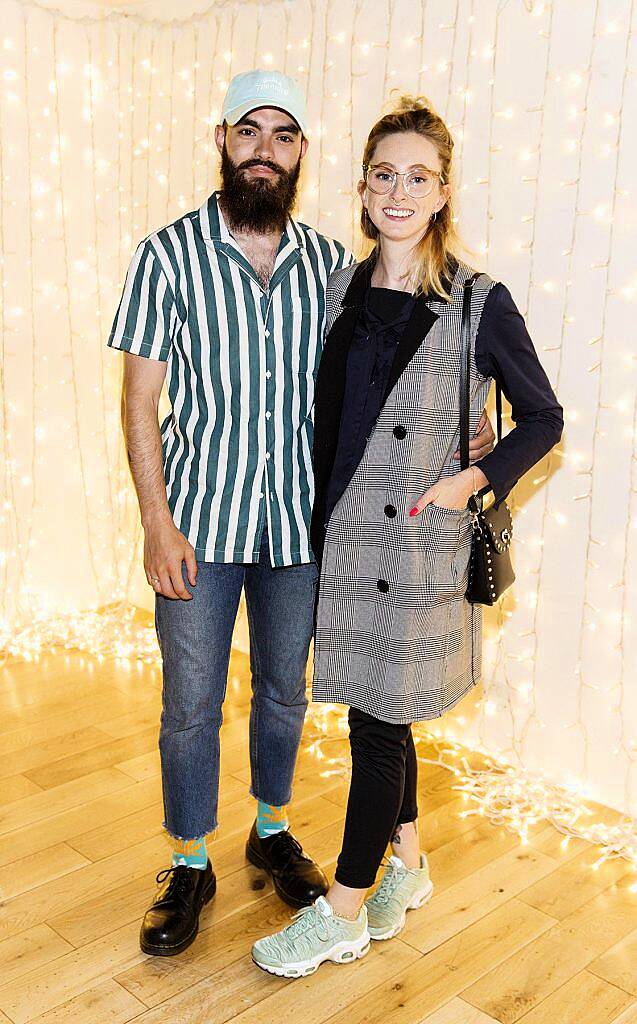 Jake McCabe and Niamh O'Donoghue pictured at the Universal Pictures special preview screening of American Made at the Light House Cinema, Dublin (22nd August 2017). Photo by Andres Poveda