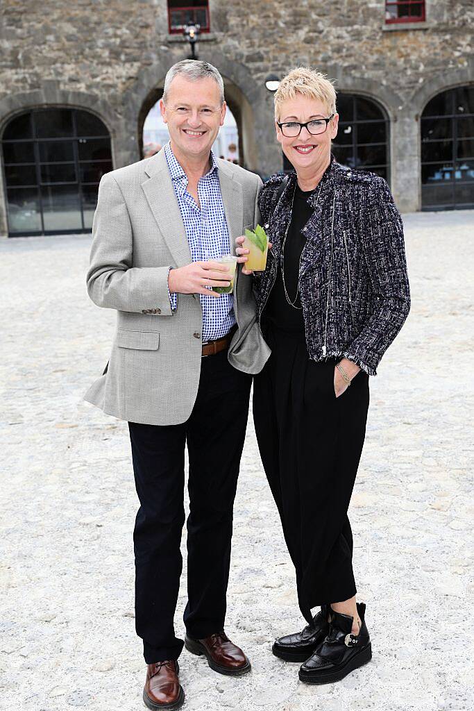 Ray and Jo Buckley at the official launch of Slane Distillery. The launch event took place on Thursday August 24th, with doors opening to the public on Saturday September 2nd 2017. Photo: Ailbhe O'Donnell