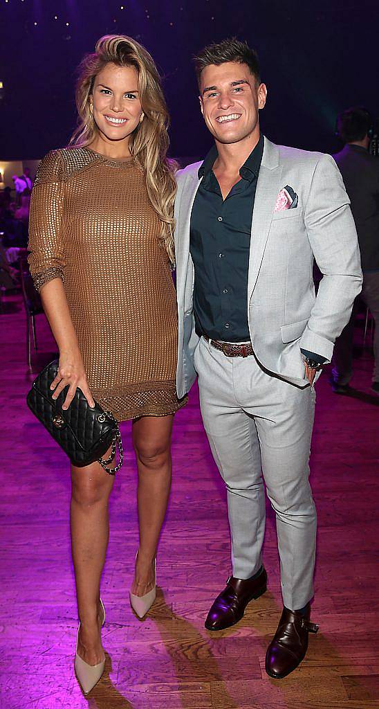 Roz Lipsett and Rob Lipsett at the final of Miss Universe Ireland 2017 at The Mansion House, Dublin. Picture by Brian McEvoy