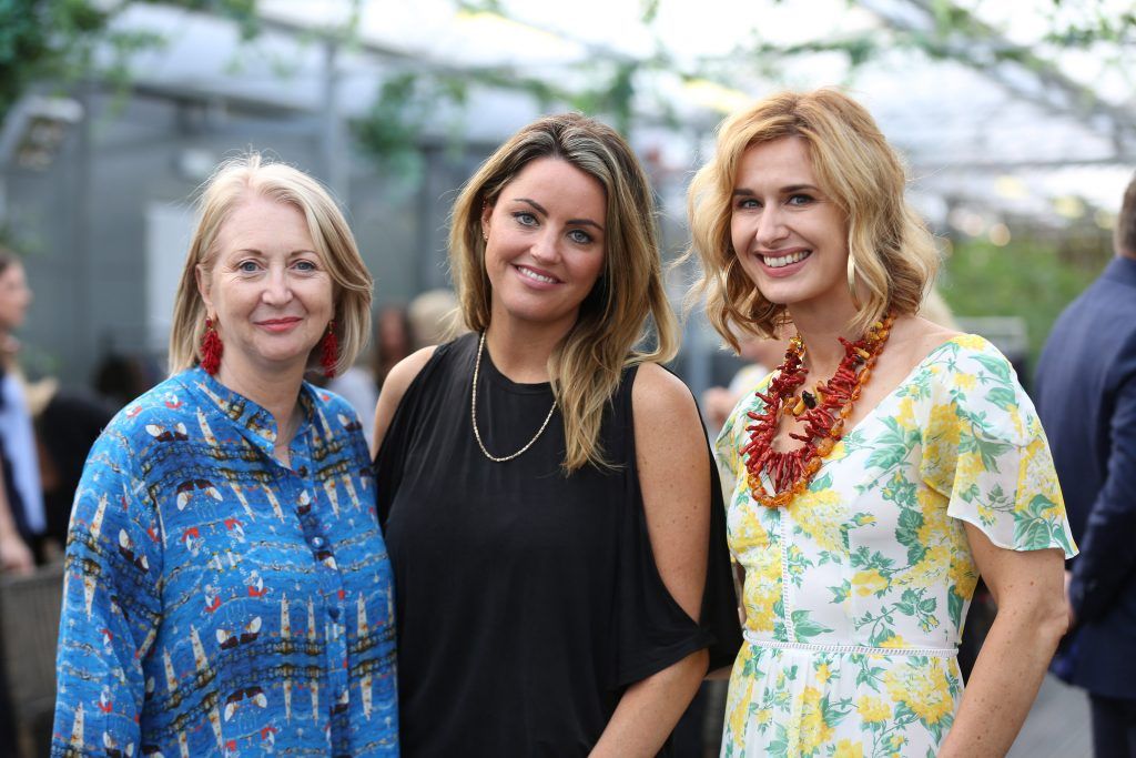 Bairbre Power, Joeanna Caffrey Flowers, Roxanne Parker pictured at the launch of AVOCA Autumn/Winter (AW17) in the beautiful surrounds of AVOCA Dunboyne. The event was attended by key fashion media, social influencers and stylists. Photo by Julien Behal